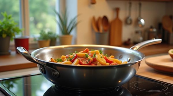 Pourquoi choisir une poêle inox 28 cm pour vos repas ?